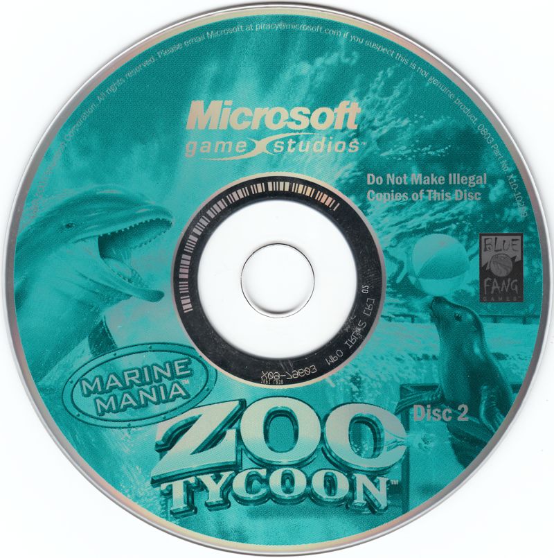 i have the 2nd disk of zoo tycoon the complete collection